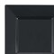 Smarty Had A Party 8" Black Square Plastic Salad Plates (120 Plates), 120PK 6908-CASE - alternate 1